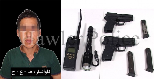 پۆلیسی ھەولێر کەسێک بە تۆمەتی کوشتنی دوو کەس و ٦٠٠ حاڵەتی دزیکردن دەستگیر دەکات